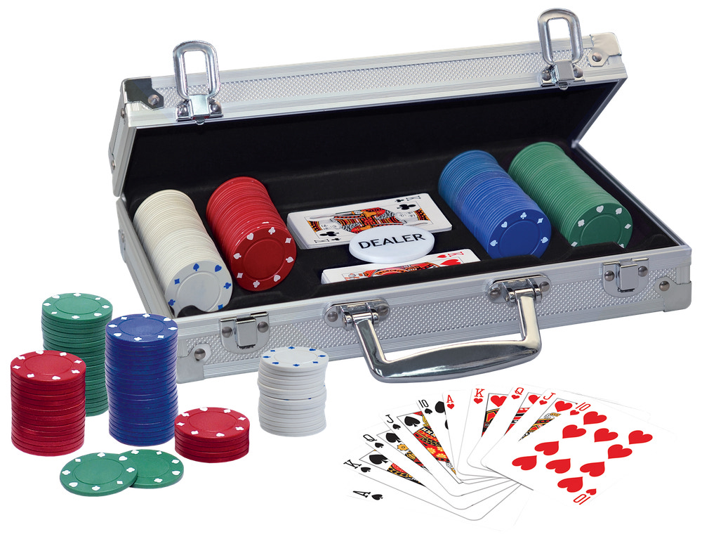 ProPoker Pokerset med 200 chips